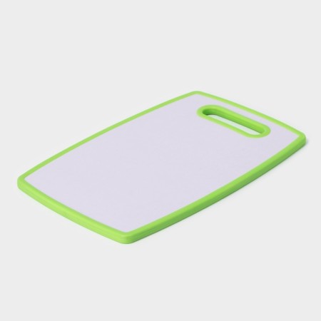 Board cutting plastic shade "Green apples", rectangular, 30 × 20 cm-2