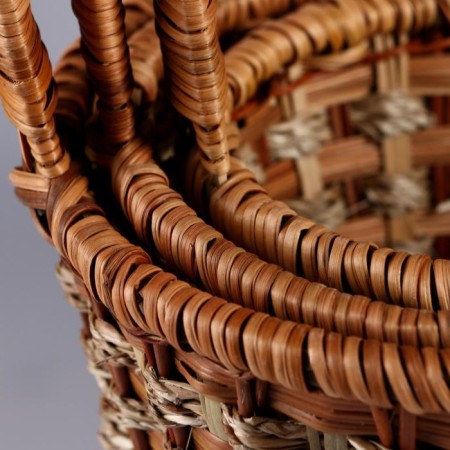 A set of baskets, 3 pcs, 31 × 26 × 12/37, 26 × 22 × 11/34, 23 × 18 × 9/30 cm, rotang-7