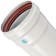 The chimney element Stout SCA-0080-800500, pipe 500 mm, DN 80, insulated