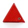 Monetnik on the button, Textura, red color
