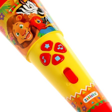Microphone, sound, light, yellow color-2