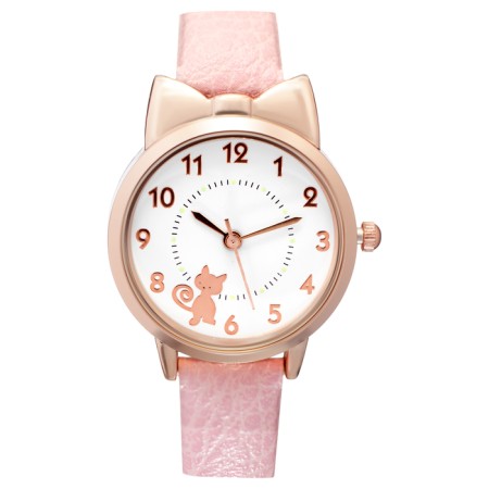 Women's gift set "Kitty" 2 in 1: Watch and bracelet-2