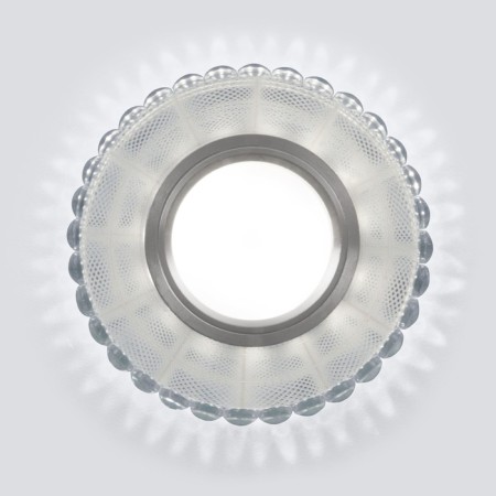 A spotlight with LED lighting Elektrostandard, Ligat, 101x101x19 mm, G5.3, 4200K, Mirror, White color-3
