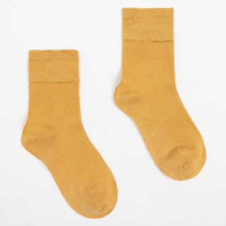 Minaku socks mustard color, rr 36-39 (23-25 ​​cm)