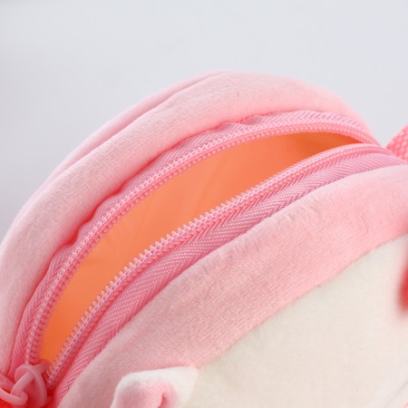 Bag's bag with a zipper "chosen", pink color-2