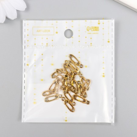 Decor for creativity Metal "Pin" Dark Gold 1.6x0.5 cm-4