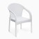 Gardener chair "Feodosia" 64 x 58.5 x 84 cm, white