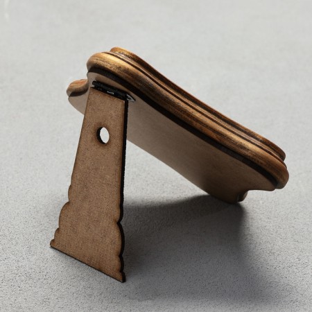 Tablet "Parenting Prayer", Palisander color, 17.5x17.5x2 cm, birch-3
