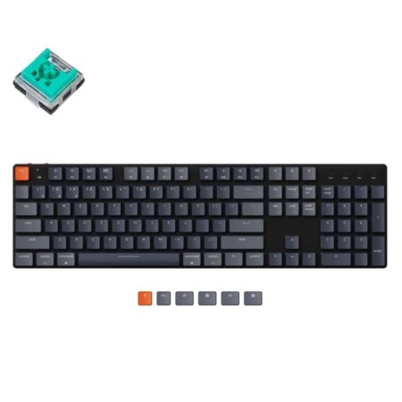 Wireless mechanical ultra -thin keyboard Keychron K5se, Full Size, RGB backlight, 1082443