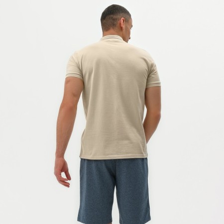 T-shirt (Polo) Male Minaku Regular Fit: beige color, river 48-2