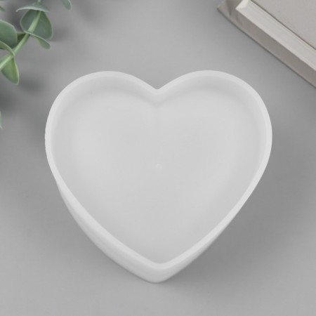 Mold Silicon "Volumetric Heart" 8x7.5x3.9 cm-2