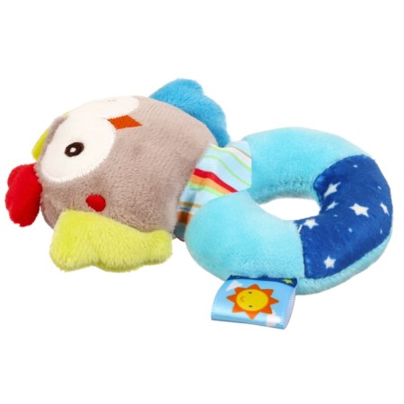 The rattle is soft on the ring "owl", I crush me-2