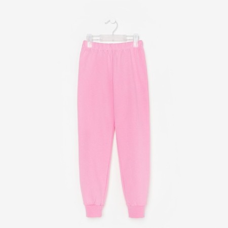 Costume (jumper, trousers) Children's launch, pink color, height 110 cm-9