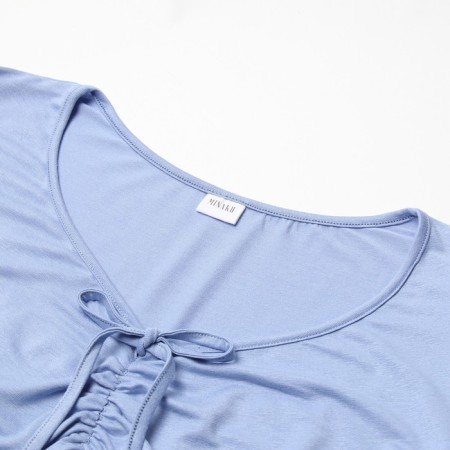Kit (jumper, trousers) female minku, color of blue river 48-7