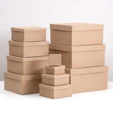 A set of square boxes 11 in 1 