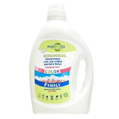 Ecological Washing Molecola Family Color, 3 L