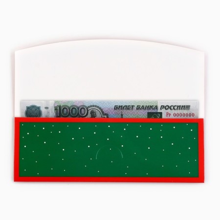 Formal Money envelope "Happy New Year", Bunny, 17.5 x 9 cm, New Year-6