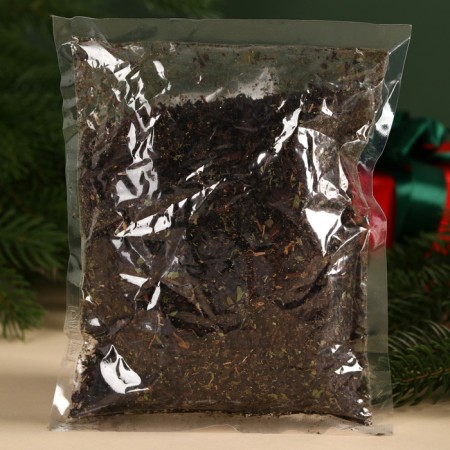 New Year! Black tea "condensed milk": with mint, 60 g-3