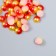 Decor "Gradient Orange-yellow" d = 6 mm 10g 200 pcs 5x2.5 cm mix