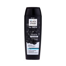 Гель-душ Витэкс for Men Black Clean для волос, тела и бороды с активным улём, 400 мл