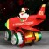 Organizer for bottles "Santa Claus on an airplane"