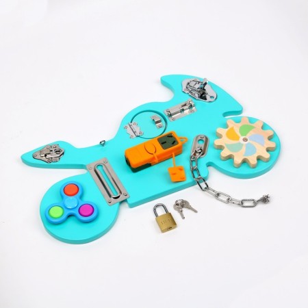 Children's Bizilboard "Motocycle" 40 × 25 × 5 cm