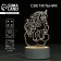 Acrylic lamp "Dream", model GBV-0121