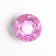 Cappio “diamond” pen pen, pink, glass, d = 30 mm, 8 pcs.