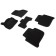 3D mats for Skoda Kodiaq, 2016-n, black, set