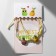 Bracelets "Demetrons" woven, pear without a bone, color, 8 cm