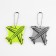 The reflective element "Airplane", bilateral, 5.8 × 5.8 cm, color mix