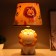 Board lamp "Leo" E14 40W white 20x20x35cm