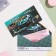 Money envelope "Happy Birthday!" dark green, 8.3 x 16.5 cm