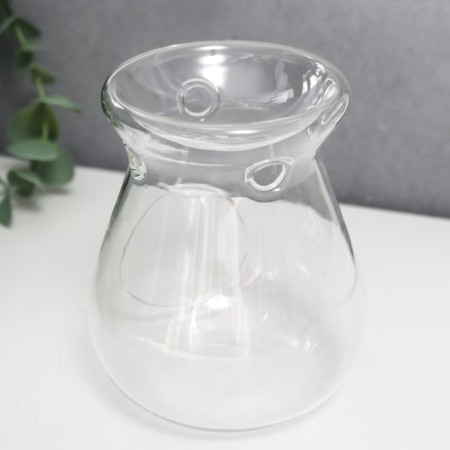 Aroma lamp glass "Vazon" transparent 9.5x8 cm-1