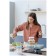 Container for baking, storage and carrying of products in the Smart Solutions cover, beige color, 370 ml