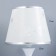 Highlight lamp with backlight "PION" 1x40W E27 220V white 21x21x35 cm Risalux