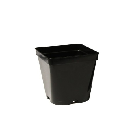Pot for seedlings, 5 l, d = 18.5 cm, h = 20 cm, black, Greengo-4