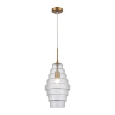 Подвес St Luce. SL1001.213.01. Rexite. 1х40 Вт, E27, 21х21х36 см, цвет латунь
