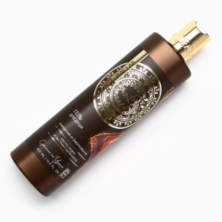 Shower gel with cedar oil and calendula extract, purification and rejuvenation, 410 ml, Ural Lab-10