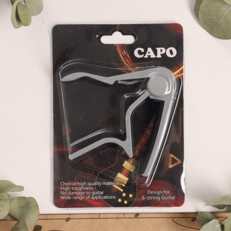 Kapodastast for Music Life guitar, silver-6
