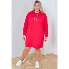 Women's dress, size 54, red color