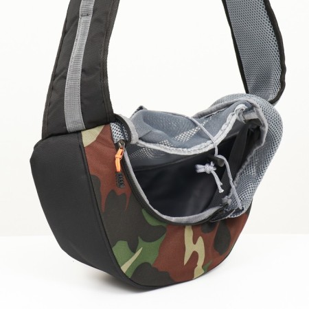 Sling - animal carrying, 45 x 11 x 24 cm, camouflage-5