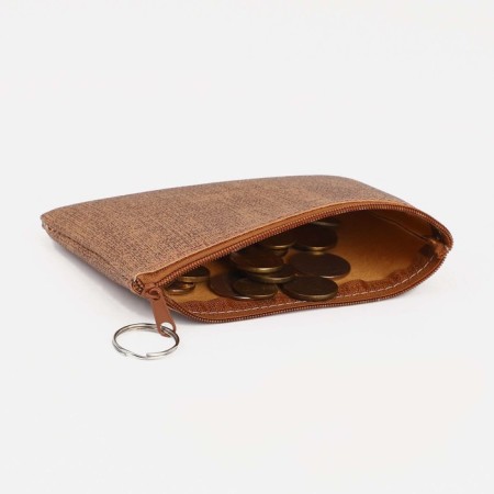 Women's wallet with lightning, brown color-2