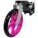 Graffiti scooter, folding, Pu 200 mm wheels, ABEC 7, black color