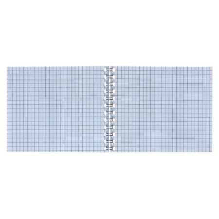 Notepad A6 40 sheets in a cage on the crest "Black", cover shaking cardboard, VD-LK, Block 65 g/m2-2