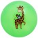 Children's ball zabiaka, d = 22 cm, 60 g, color mix