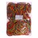 Bank gum colored, 1000 grams, length 95 mm, diameter - 60 mm, section 1.7 x 1.7 mm