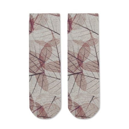 Women's socks CONTE Elegant Fantasy, size 23-25, beige color-1