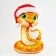 New Year! Decorative pillow "Snake in a hat", 40 × 26 cm