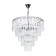 Eliza 44 cm chandelier, D 47 cm, 6x60W E27